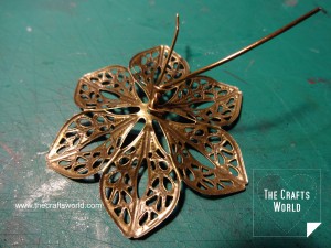 Filigree flowers necklace 3