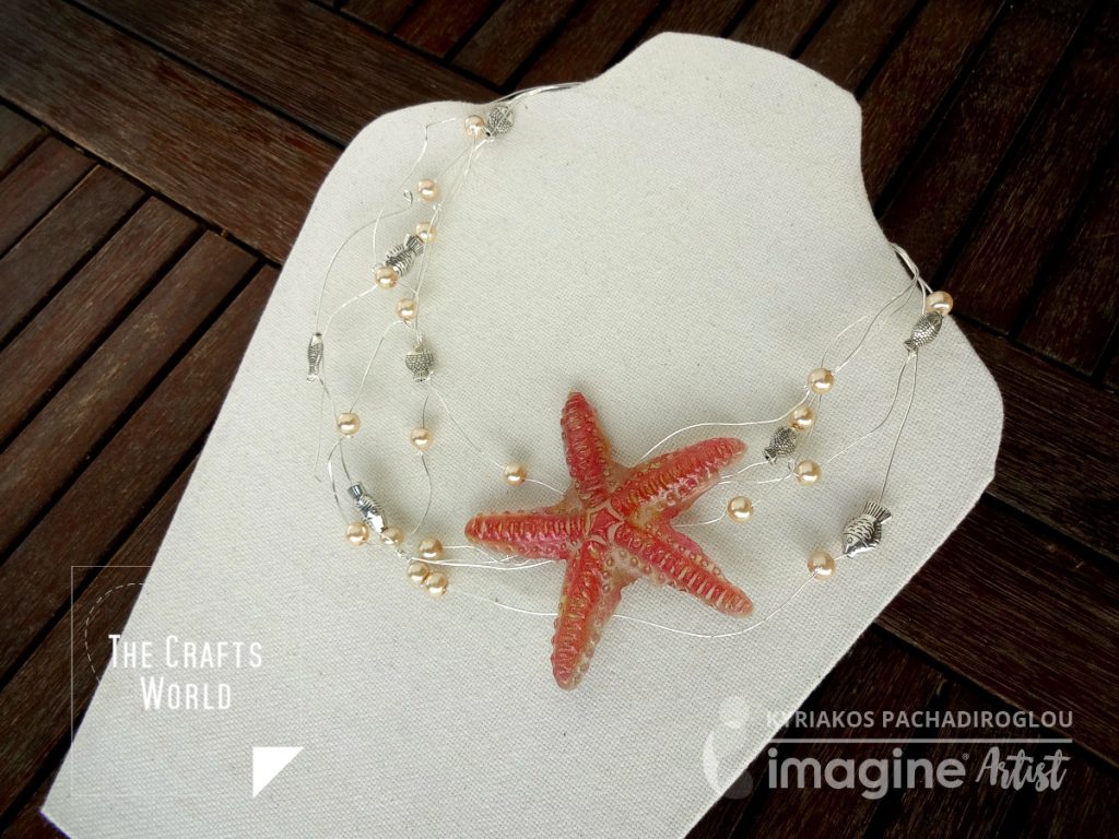 Starfish handmade necklace
