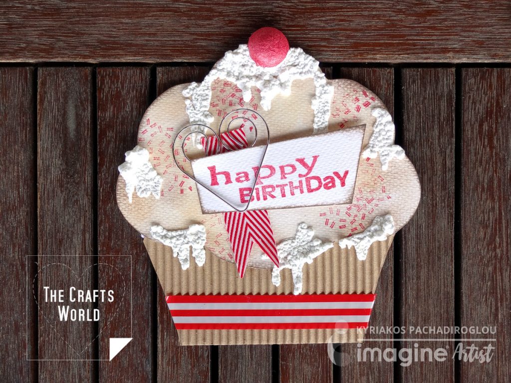 Cupcake birthday card